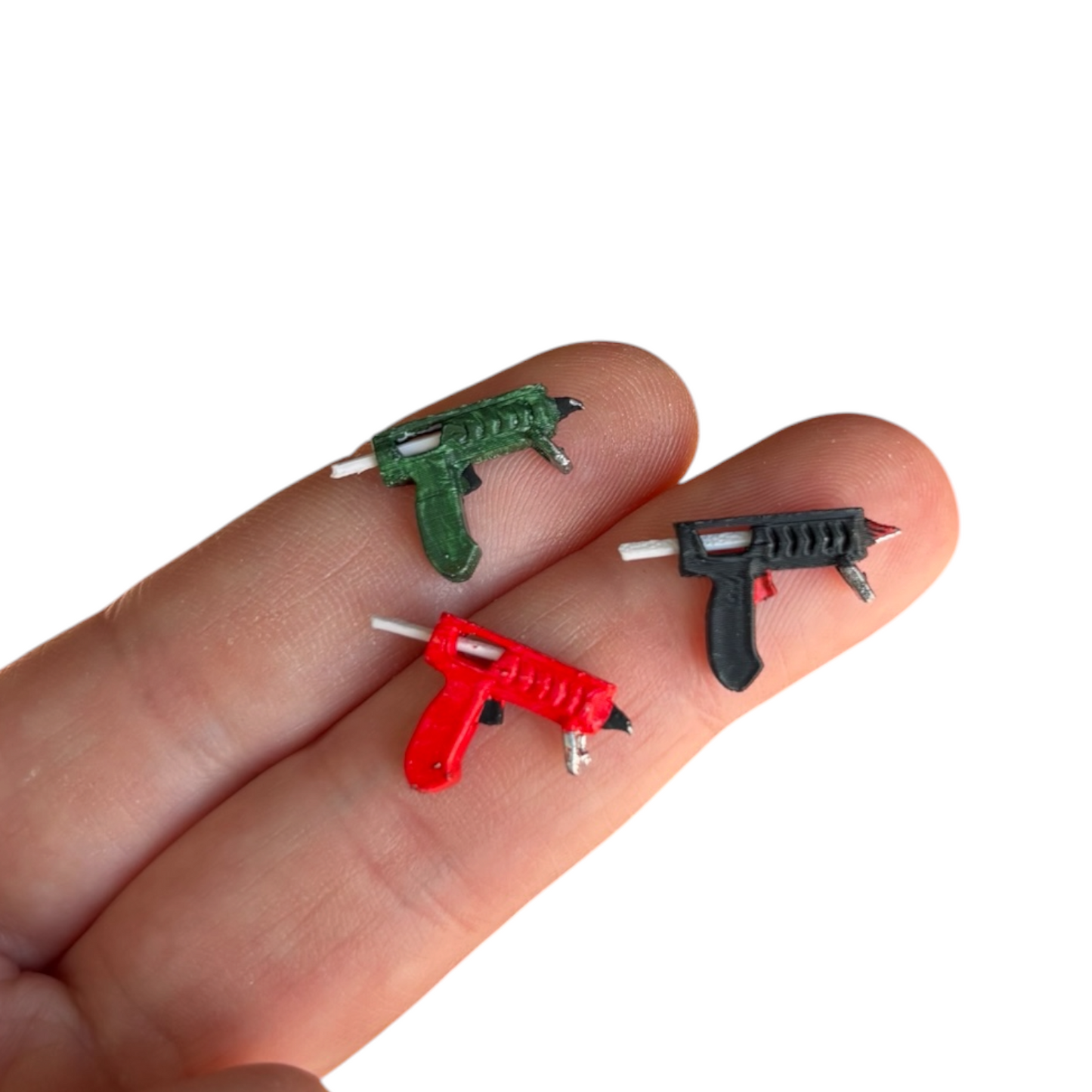 1:12 Lijmpistool - Handgemaakt - Poppenhuis