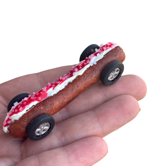 Frikandel speciaal op wielen