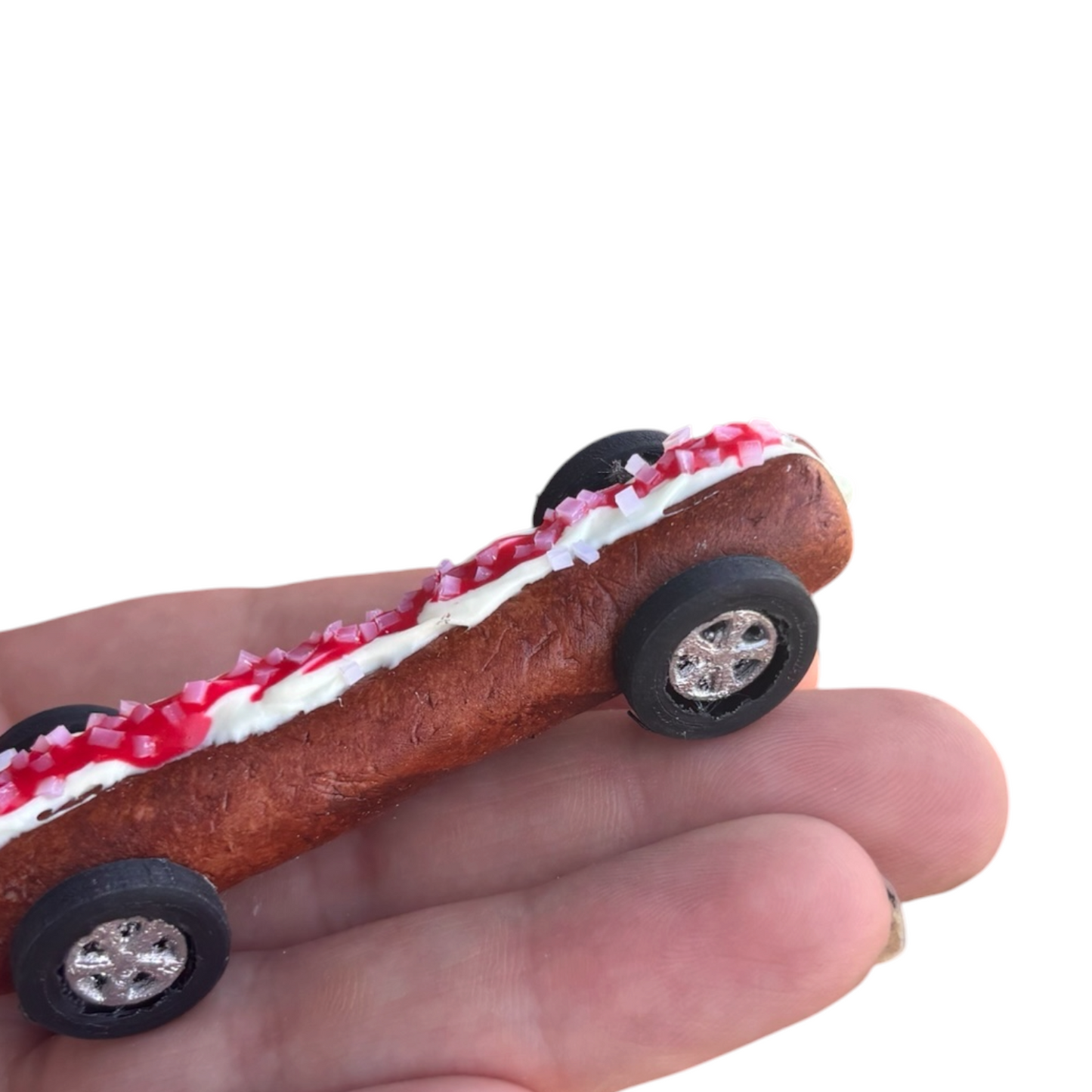 Frikandel speciaal op wielen
