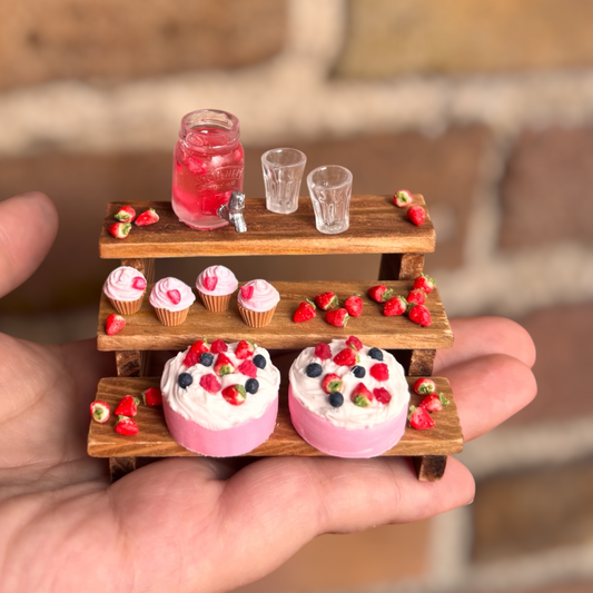 1:12 Aardbei limonade set of los