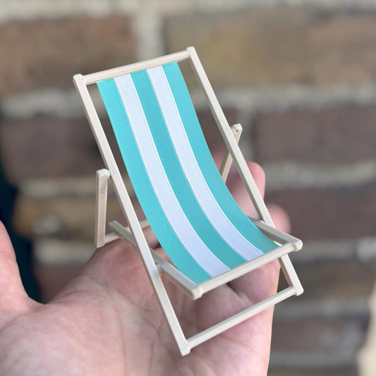 1:12 Strandstoelen - verschillende kleuren