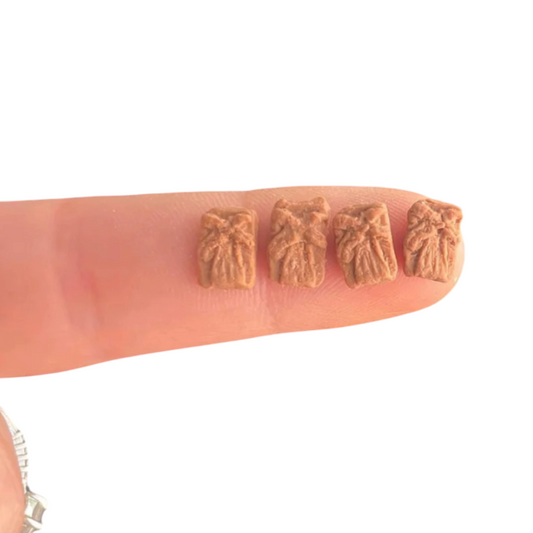 1:12 Speculaasjes per 4 stuks - Handgemaakt - Poppenhuis