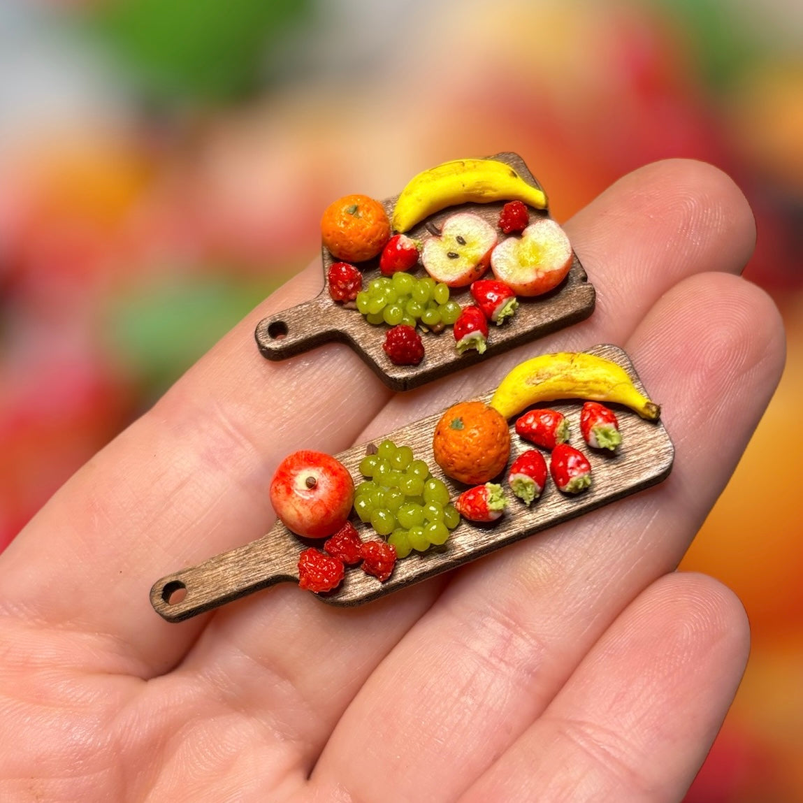 1:12 Plankje met fruit - Verschillende varianten