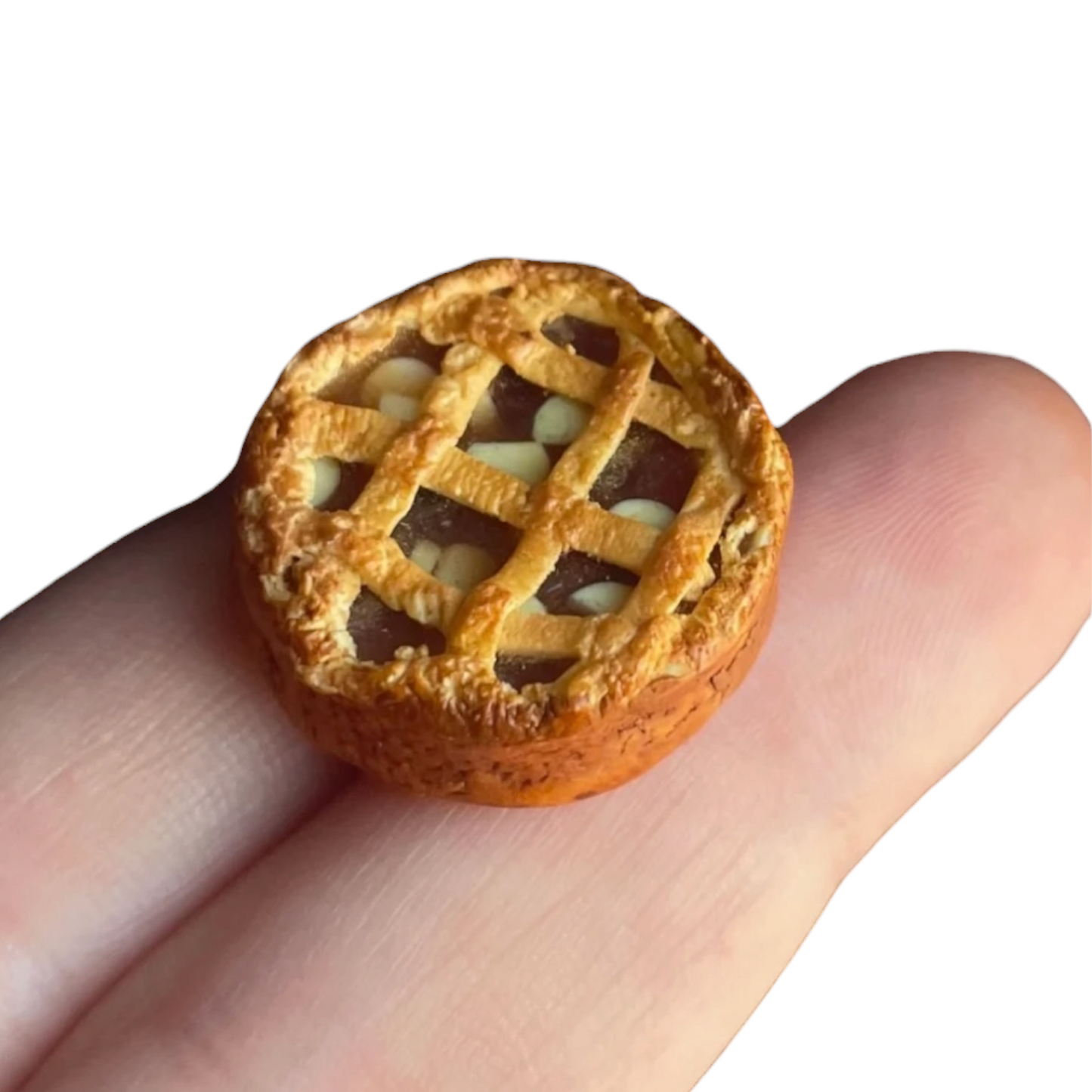1:12 Appeltaart - Handgemaakt - Poppenhuis